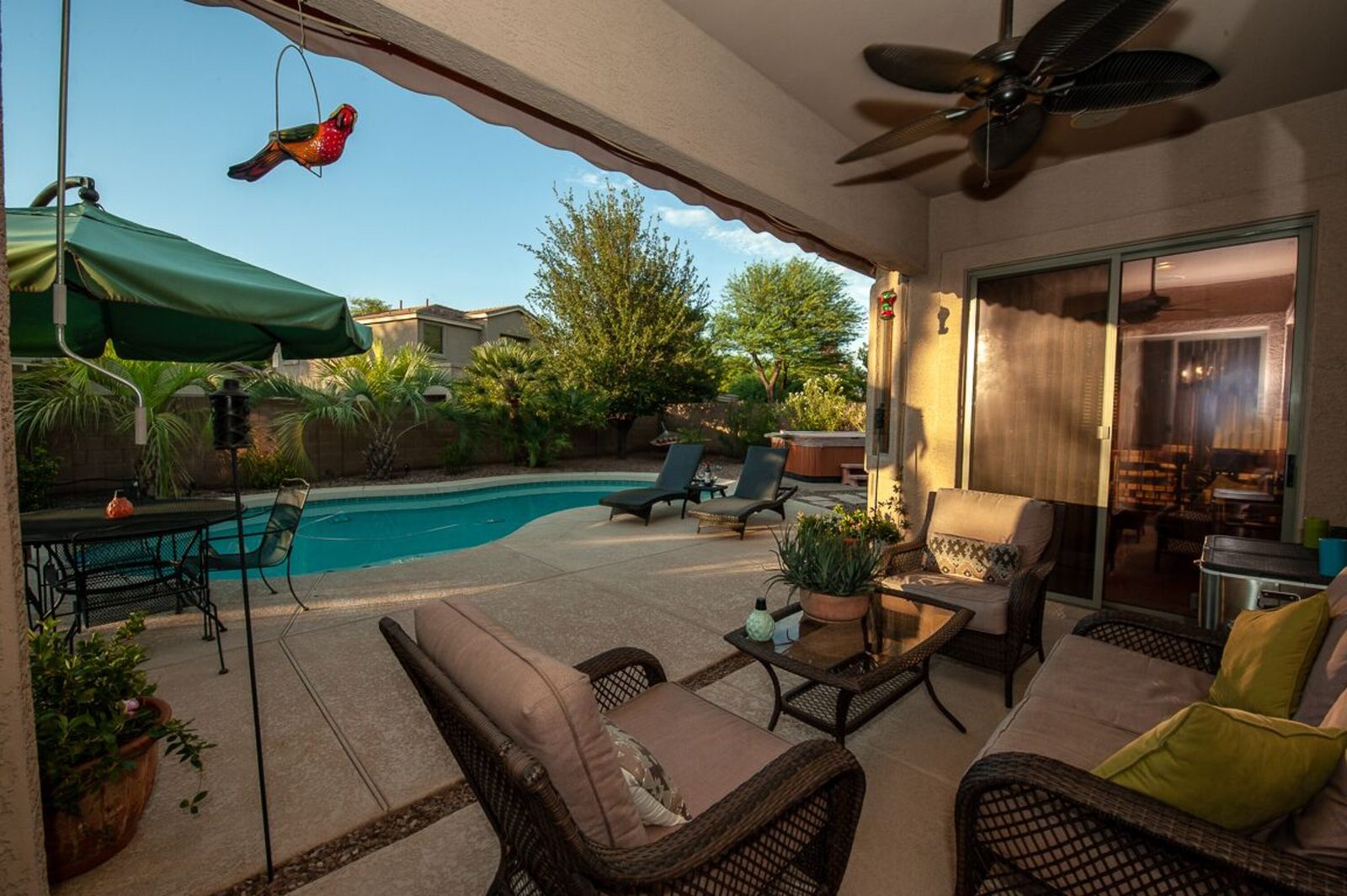 covered patio — Casa Kit, Gilbert AZ